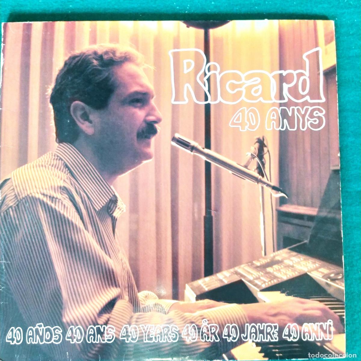 Discos de vinilo: Ricard &ndash; 40 Anys 1992 - Foto 1