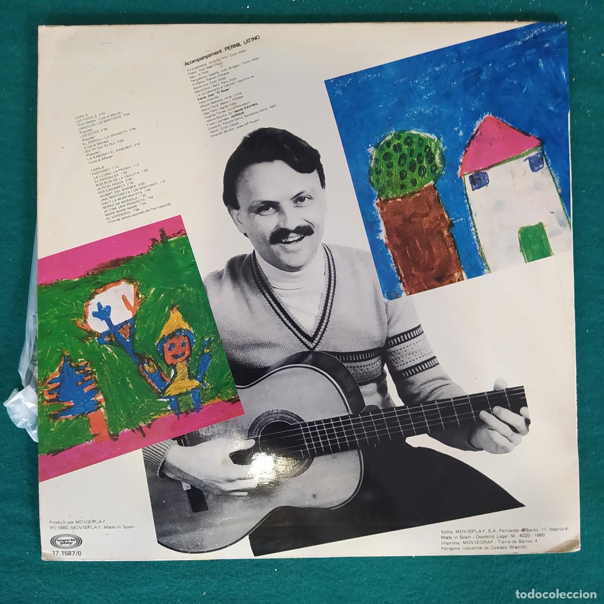 Discos de vinilo: Llu&iacute;s El Sifoner &ndash; Canta: A, E, &Egrave;, I, O, &Ograve;, U - Foto 2