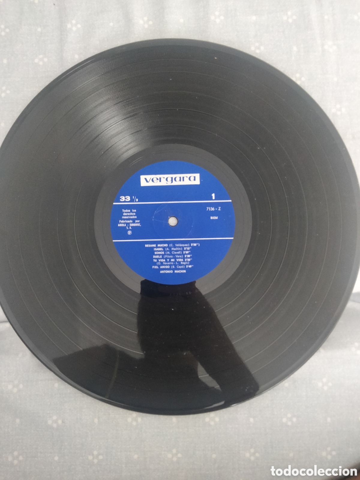 Discos de vinilo: Antonio Mach&iacute;n (vinilo) - Foto 3