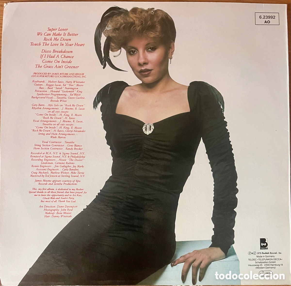 Discos de vinilo: RENA SCOTT - Come on inside 1979 - Foto 2