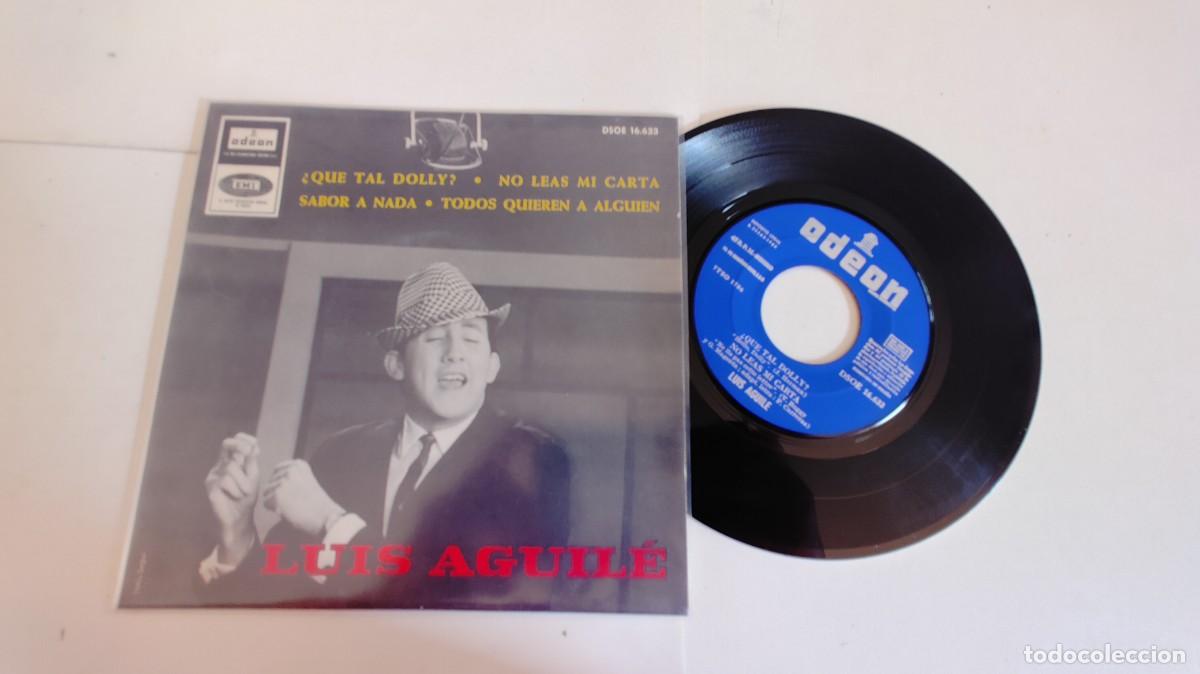 Discos de vinilo: LUIS AGUILE-EP QUE TAL DOLLY +3-NUEVO - Foto 1