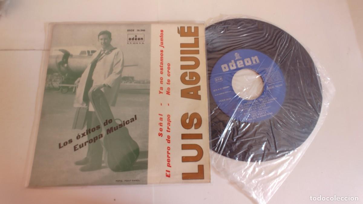 Discos de vinilo: LUIS AGUILE-EP SE&Ntilde;AL +3 - Foto 1