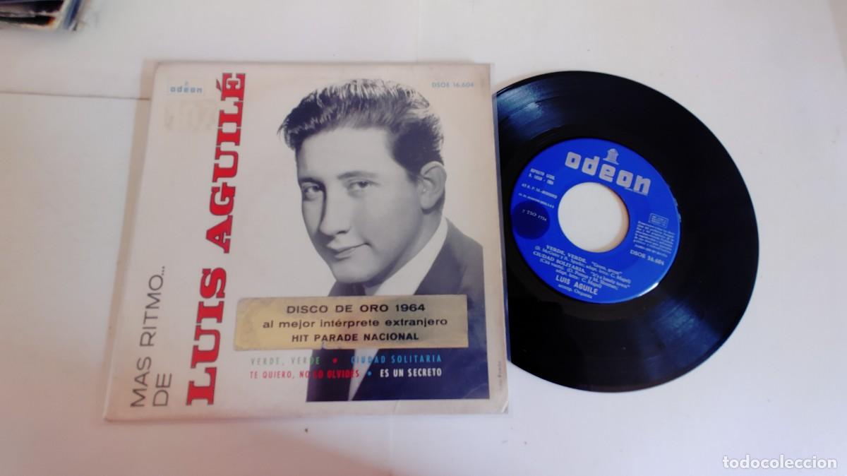 Discos de vinilo: LUIS AGUILE-EP VERDE VERDE +3 - Foto 1