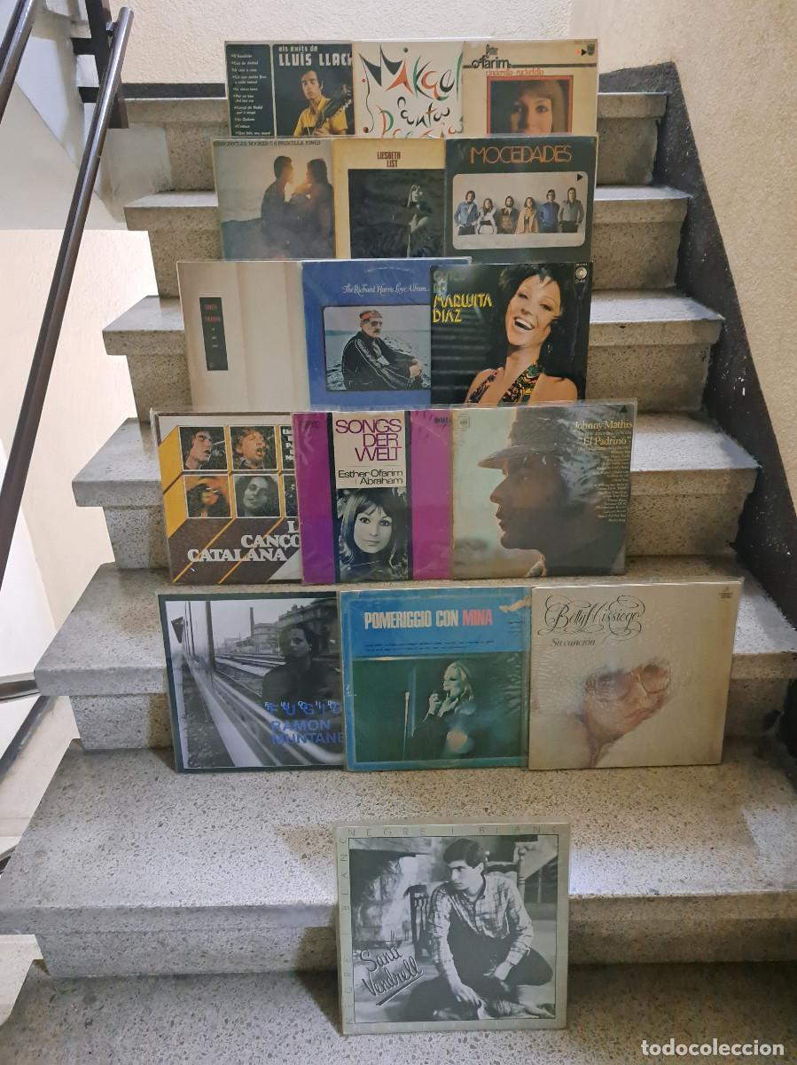 Disques de vinyle: Lote 16 lps Cantautores Solistas Pop Grupos 60S 70S