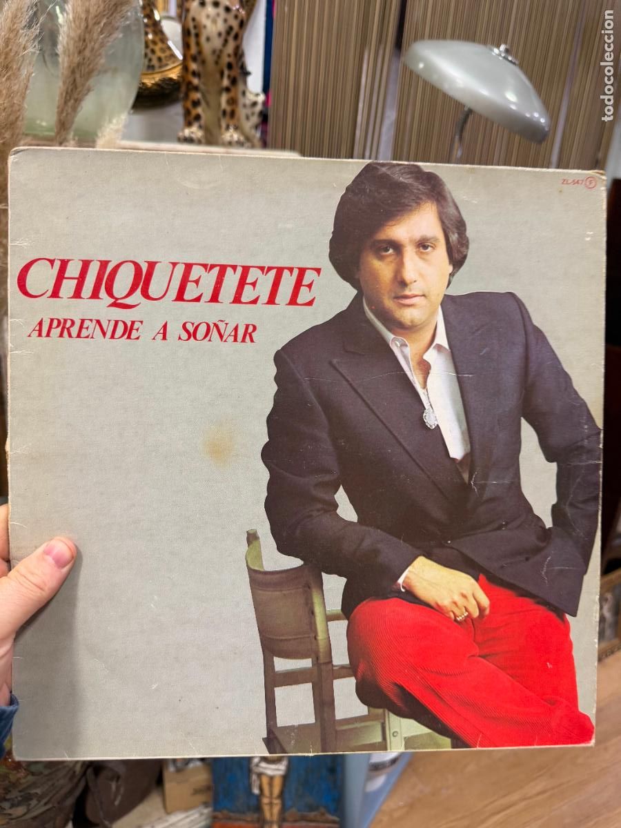 Discos de vinilo: LP CHIQUETETE - APRENDE A SO&Ntilde;AR - Foto 1