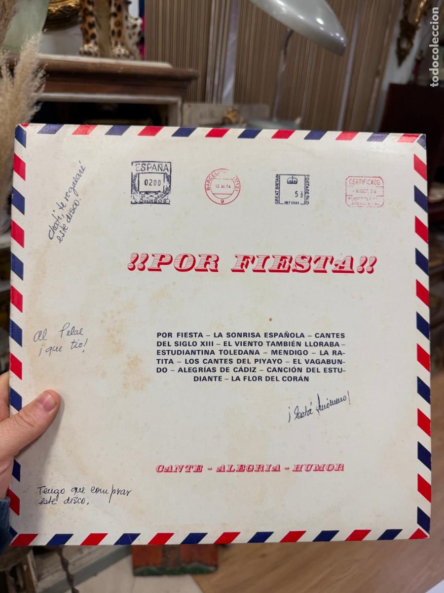 Disques de vinyle: LP POR FIESTA!! ----
