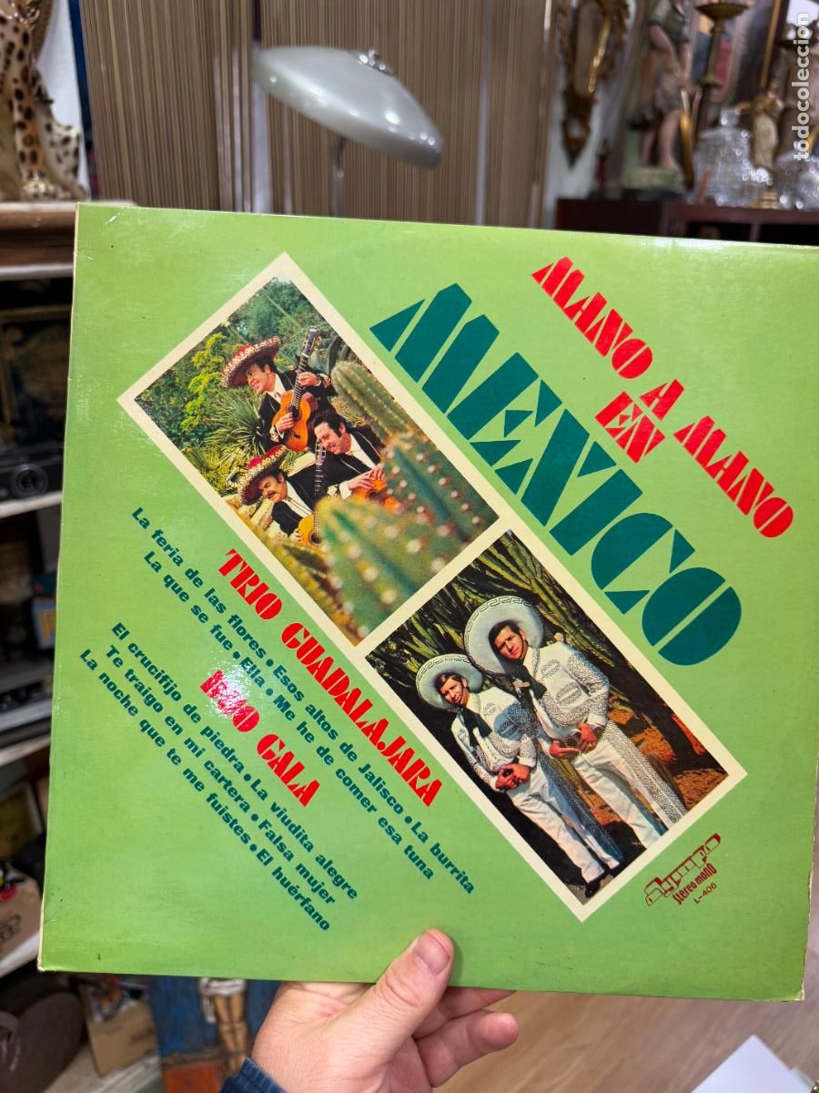 Discos de vinilo: LP MANO A MANO EN MEXICO - Foto 1