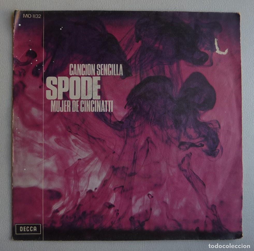 Discos de vinilo: SPODE / CANCION SENCILLA / 1971 / SINGLE - Foto 1
