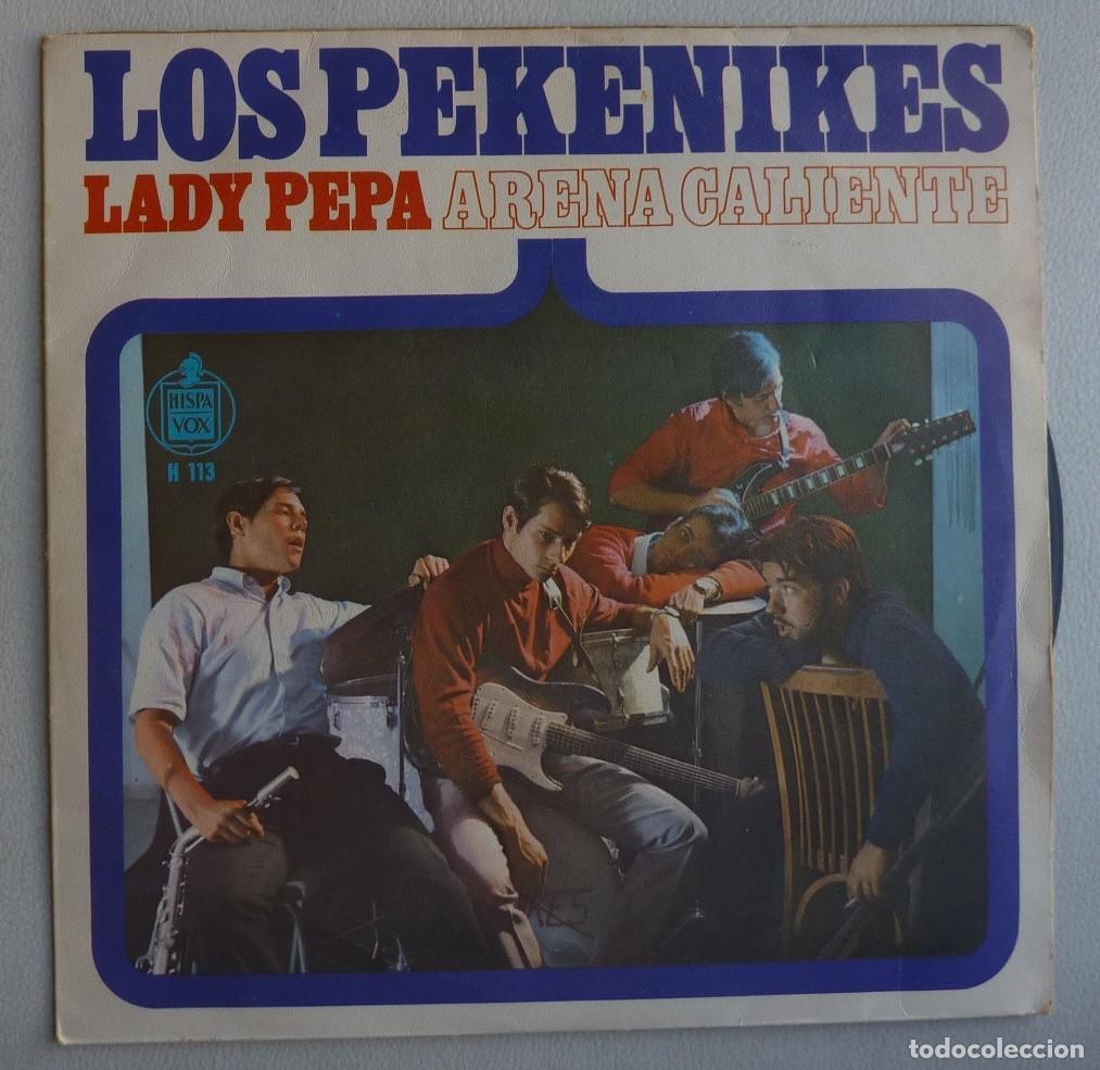 Discos de vinilo: LOS PEKENIKES / LADY PEPA / 1966 / SINGLE - Foto 1