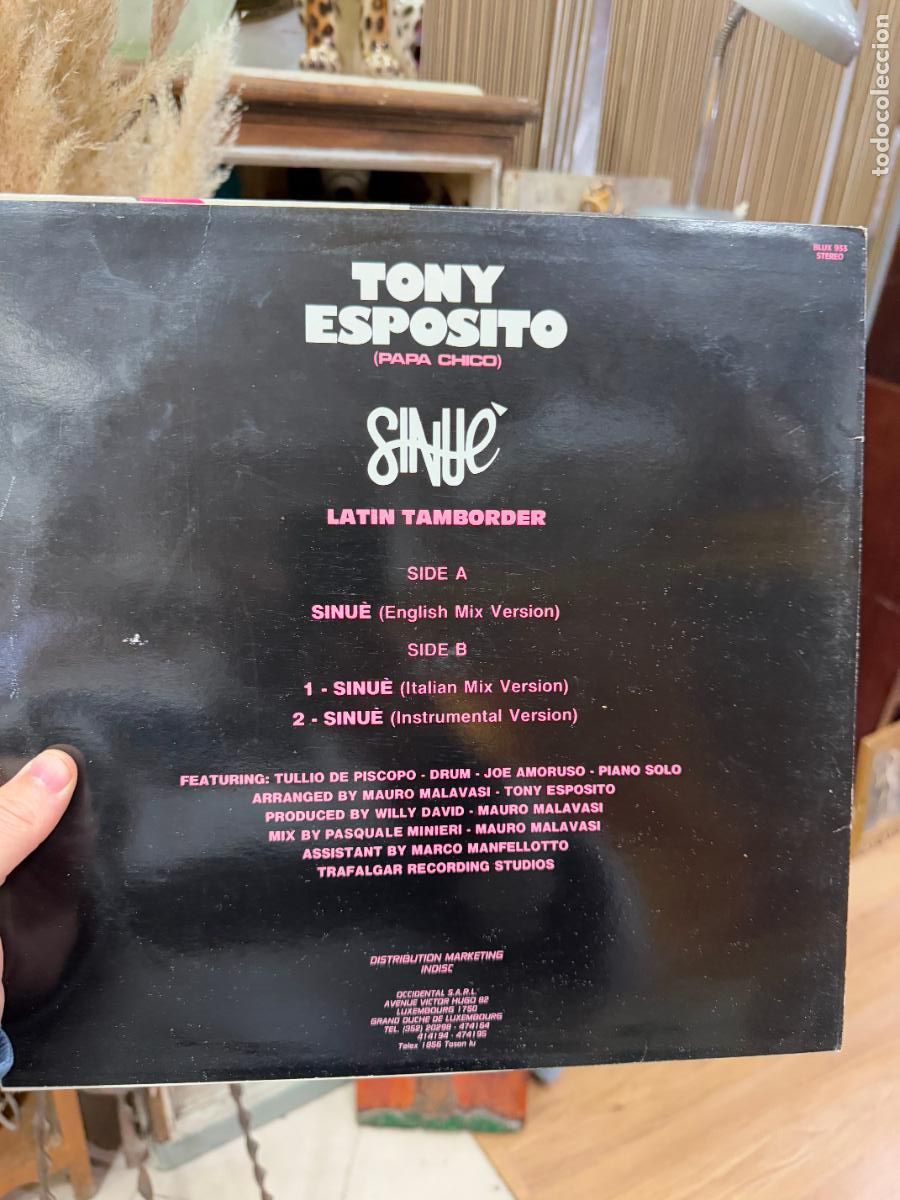 Discos de vinilo: LP TONY ESPOSITO (PAPA CHICO) - Foto 2