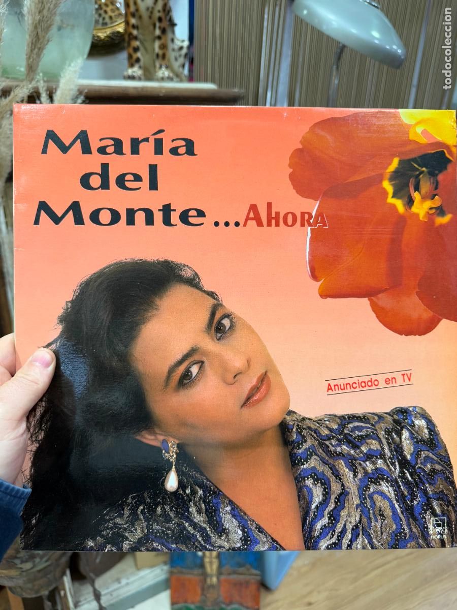 Discos de vinilo: LP MARIA DEL MONTE... AHORA - Foto 1