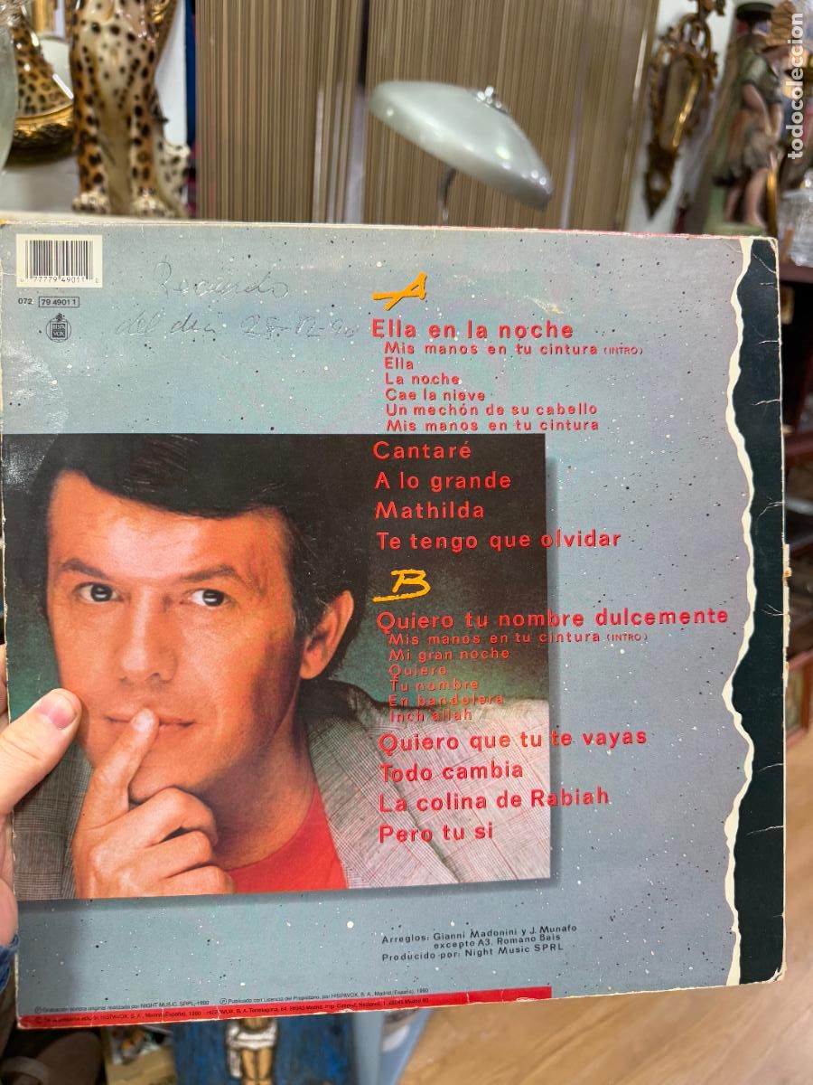 Discos de vinilo: LP ADAMO - CANTARE - - Foto 2