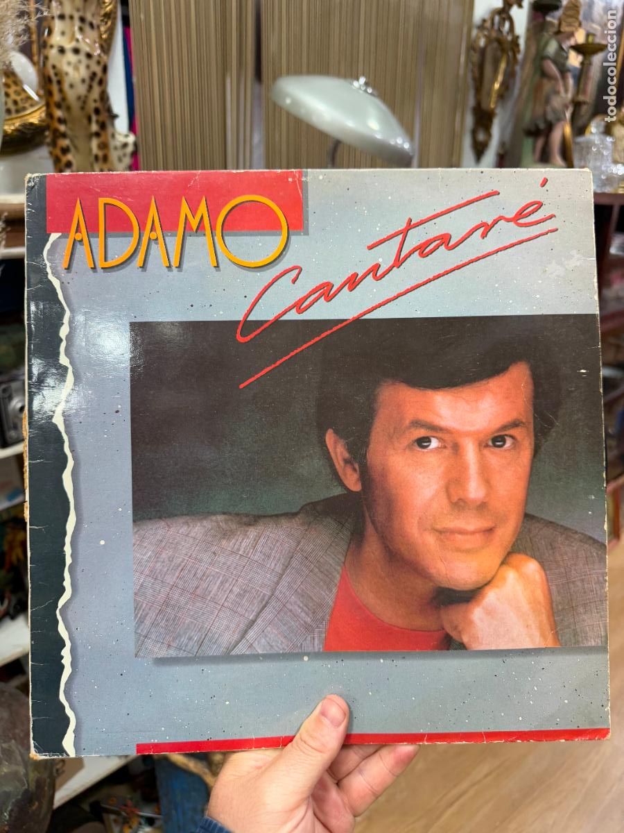 Discos de vinilo: LP ADAMO - CANTARE - - Foto 1