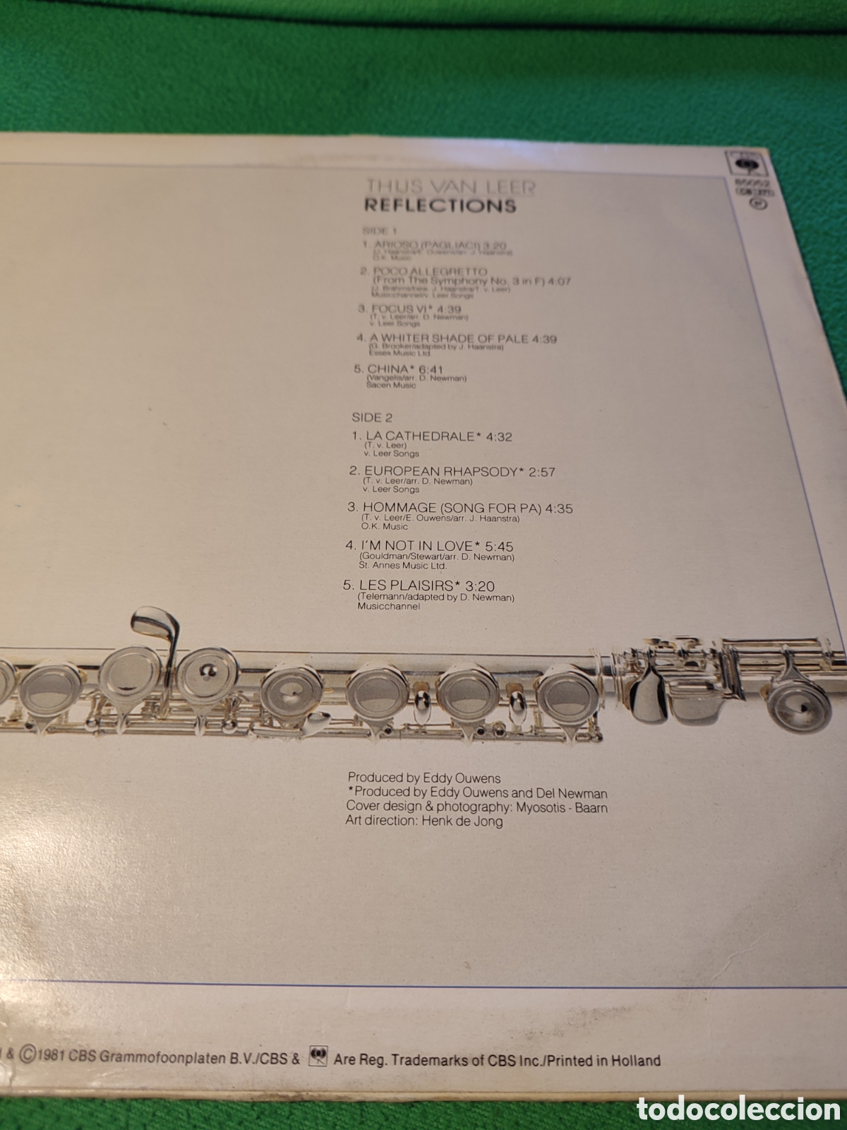 Discos de vinilo: Thijs Van Leer - Reflections vinilo Lp - Foto 2