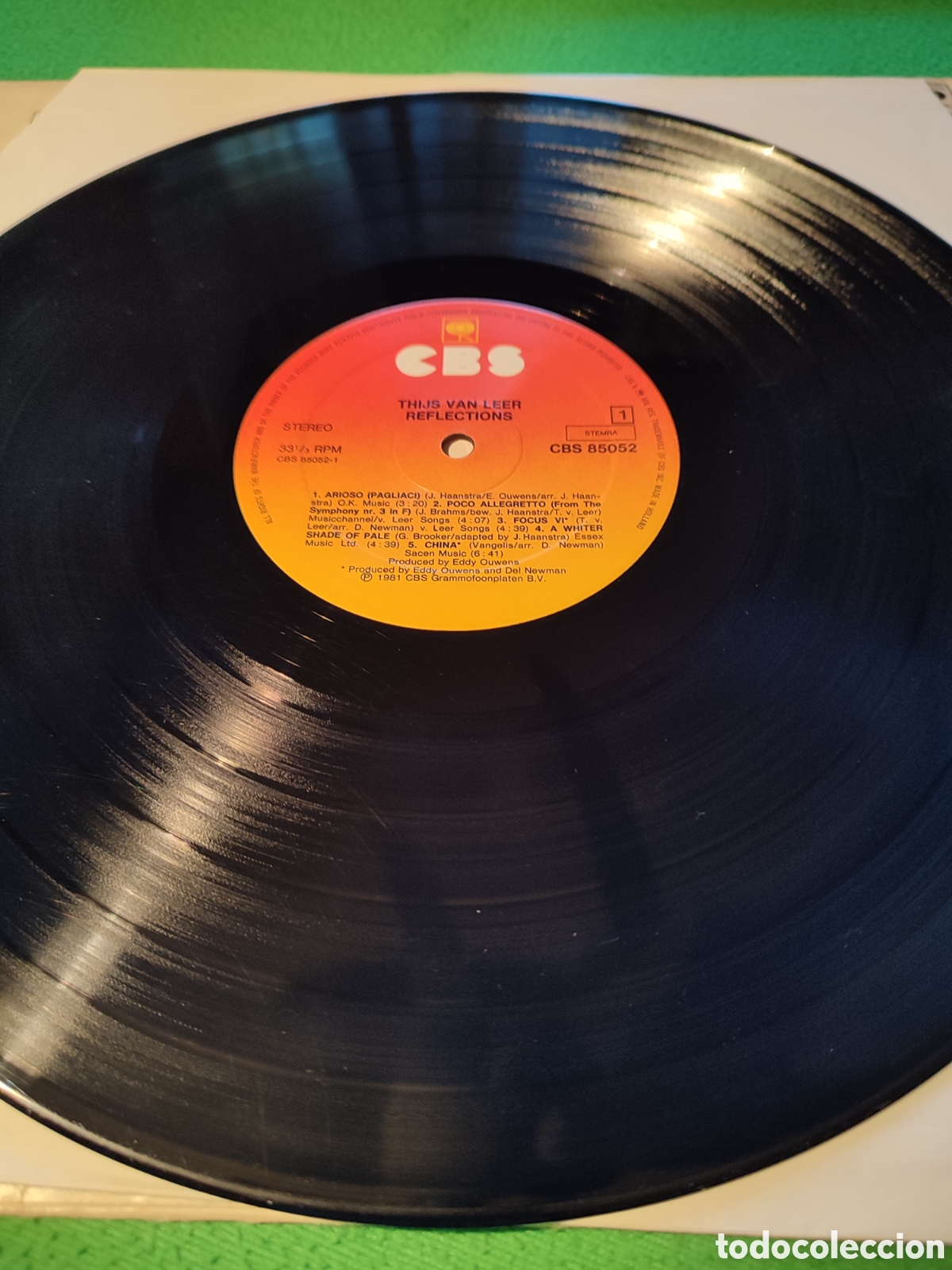 Discos de vinilo: Thijs Van Leer - Reflections vinilo Lp - Foto 3