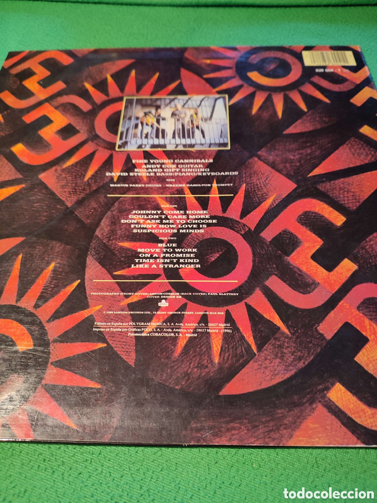 Discos de vinilo: Fine Young Cannibals - Same Vinilo Lp - Foto 2