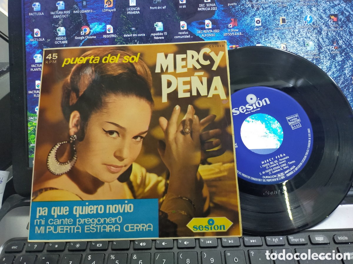 Discos de vinilo: Mercy Pe&ntilde;a ep puerta del sol + 1966 - Foto 1