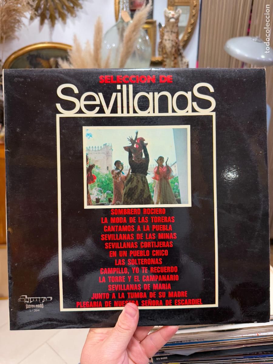 Dischi in vinile: LP SELECCION DE SEVILLANAS