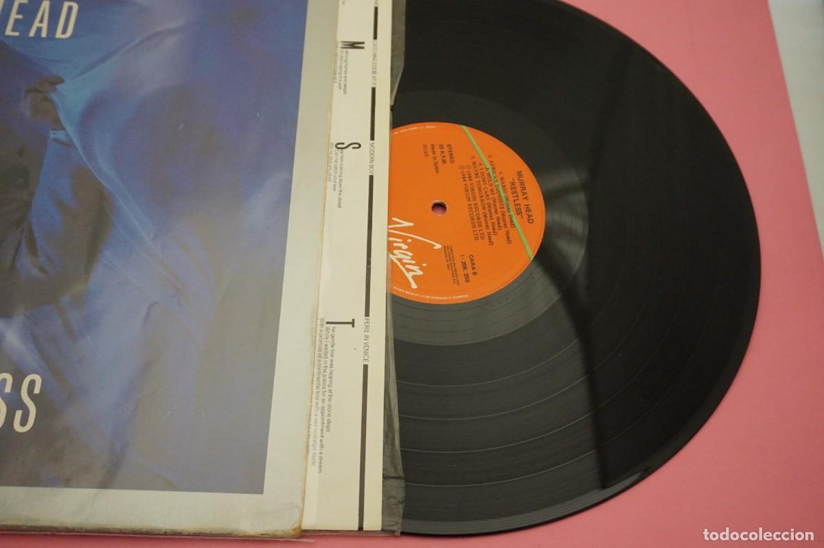 Discos de vinilo: LP - MURRAY HEAD - RESTLESS - VINILO EN BUEN ESTADO - Foto 2