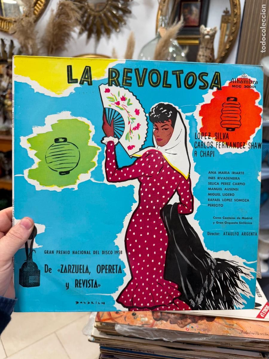 Discos de vinilo: LP LA REVOLTOSA ---- - Foto 1