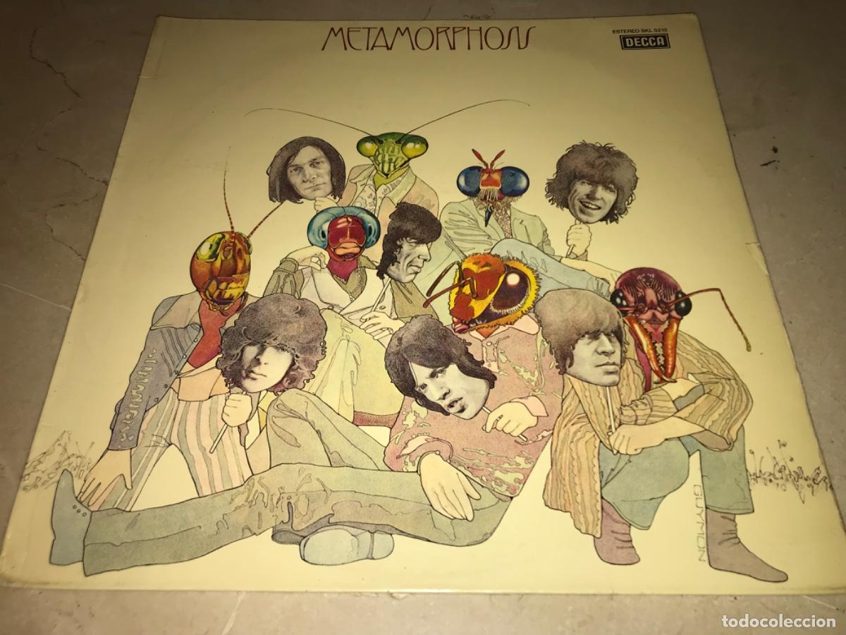 Discos de vinilo: THE ROLLING STONES-METAMORPHOSIS-PRIMERA EDICI&Oacute;N ESPA&Ntilde;OLA 1975-DECCA
