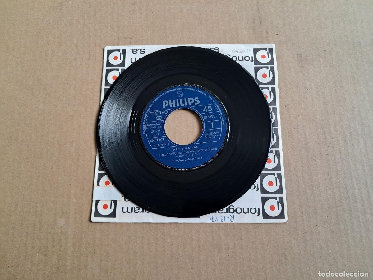 Discos de vinilo: ART SULLIVAN - DAME DAM EDAMELO SINGLE 1978 SIN CUBIERTA - Foto 1