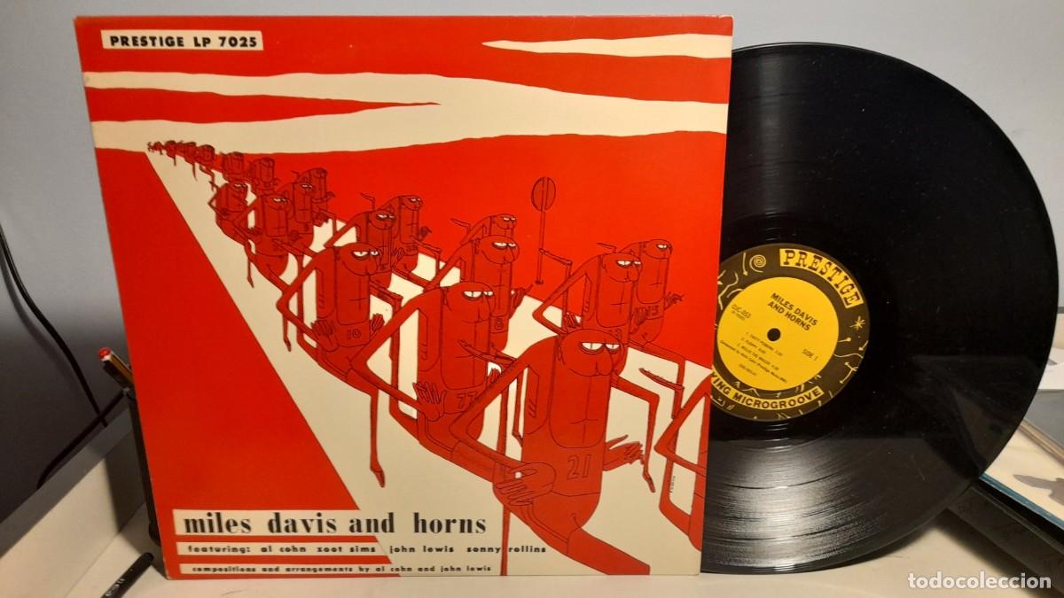 Discos de vinilo: LP MILES DAVIS - MILES DAVIS AND HORNS - Foto 1