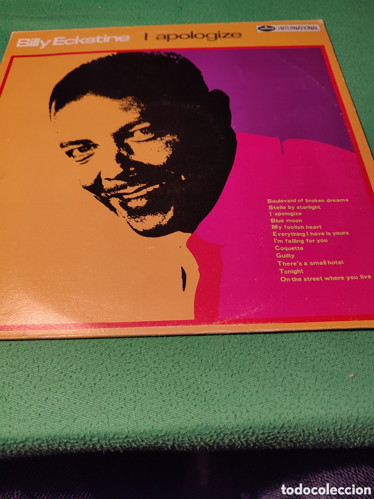 Discos de vinilo: Billy Eckstine - I apologize vinilo Lp - Foto 1