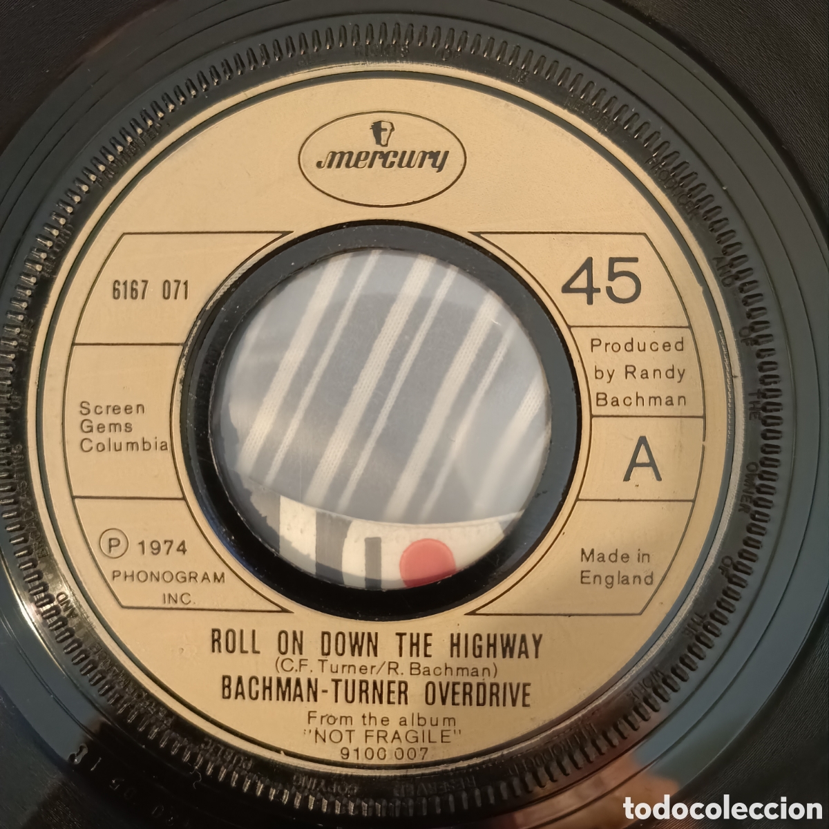 Discos de vinilo: Bachman-Turner Overdrive &ndash; Roll On Down The Highway - Foto 1