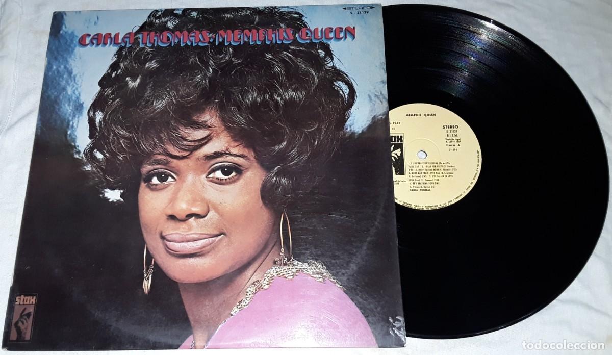 Discos de vinilo: LP - CARLA THOMAS - MEMPHIS QUEEN - Foto 1