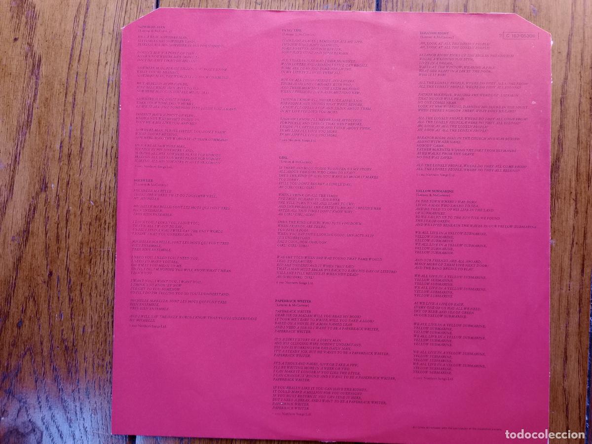 Discos de vinilo: The Beatles - 1962-1966 - Foto 7