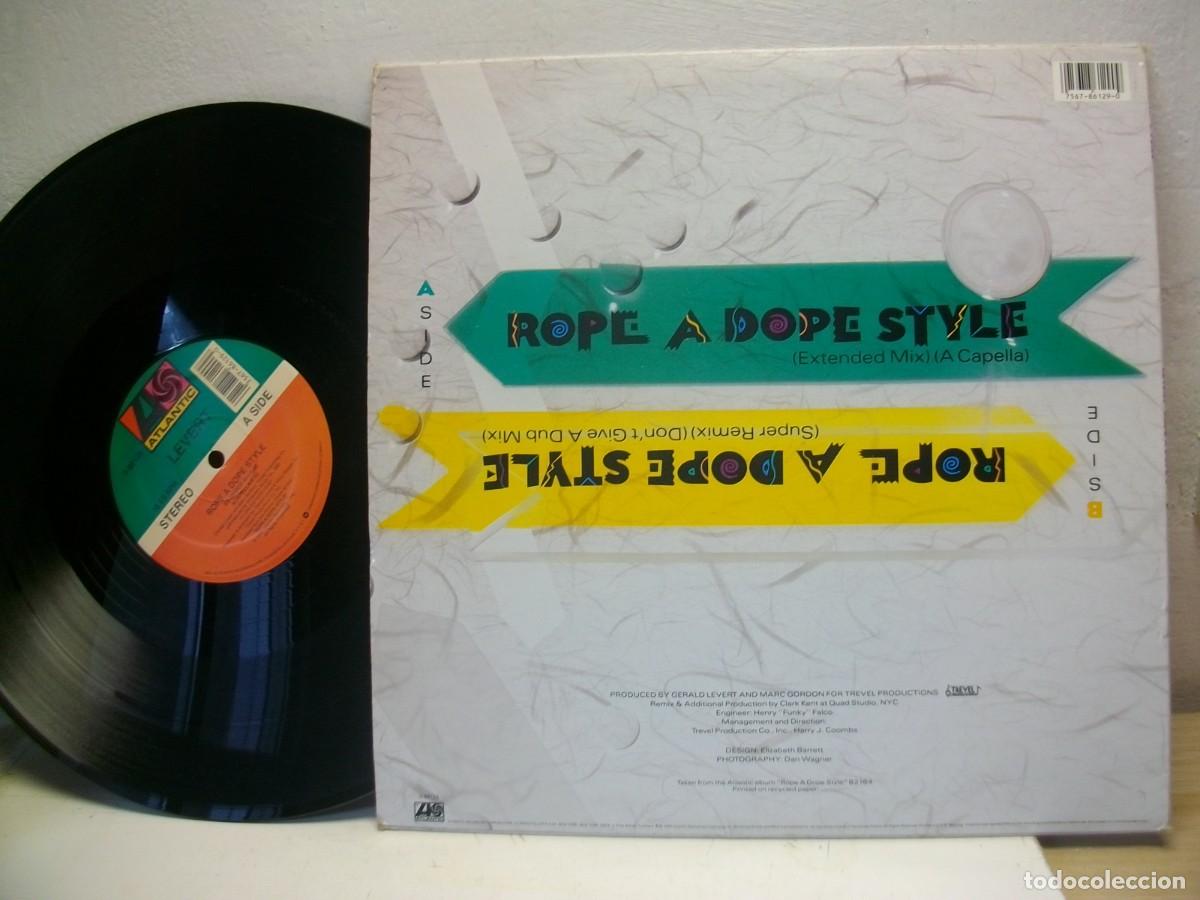 Discos de vinilo: LEVERT -rope a dope style 12&rdquo; LP - Foto 2