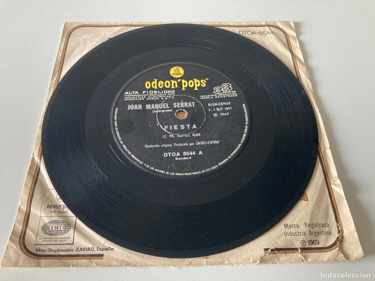 Discos de vinilo: VINILO SP DE JOAN MANUEL SERRAT DE ARGENTINA - Foto 5