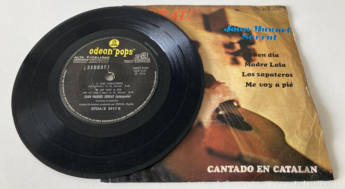 Discos de vinilo: VINILO EP DE JOAN MANUEL SERRAT DE ARGENTINA - Foto 3
