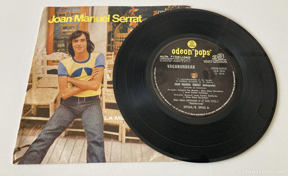 Discos de vinilo: VINILO EP DE JOAN MANUEL SERRAT DE ARGENTINA - Foto 3