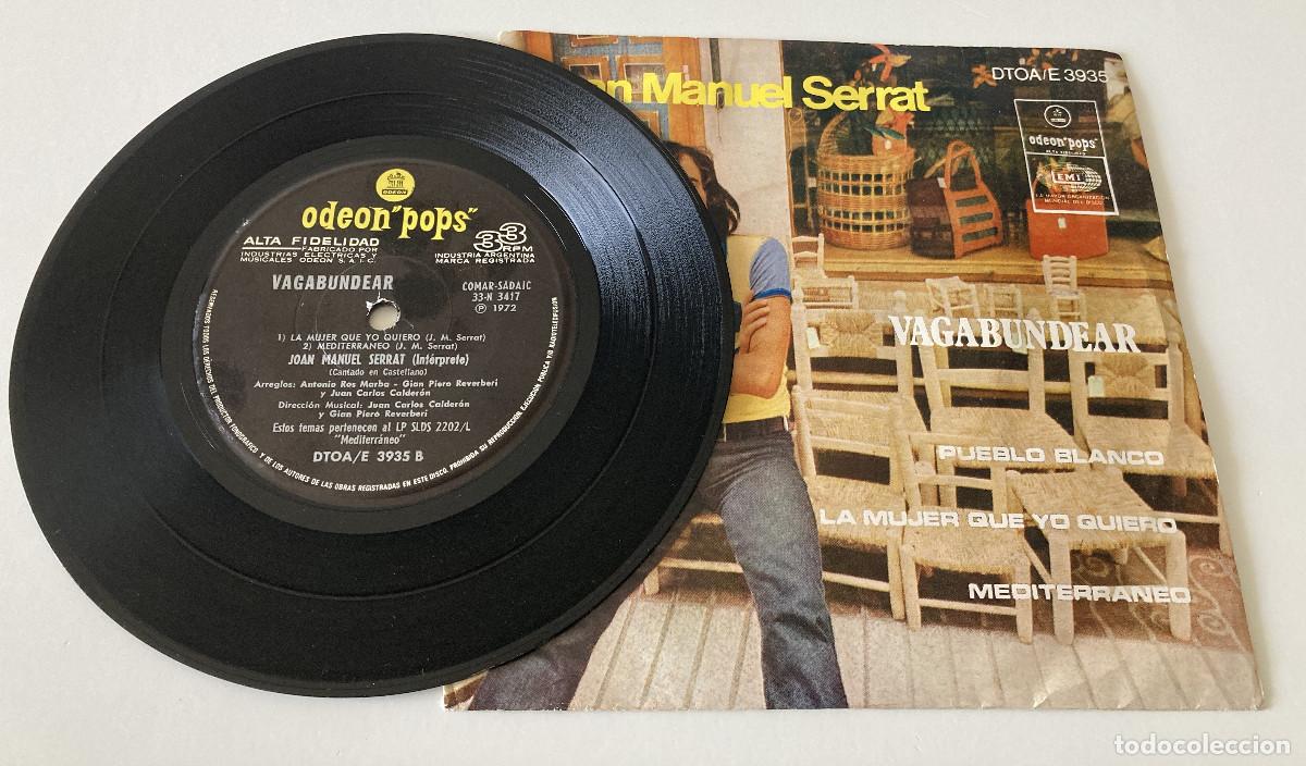 Discos de vinilo: VINILO EP DE JOAN MANUEL SERRAT DE ARGENTINA - Foto 4