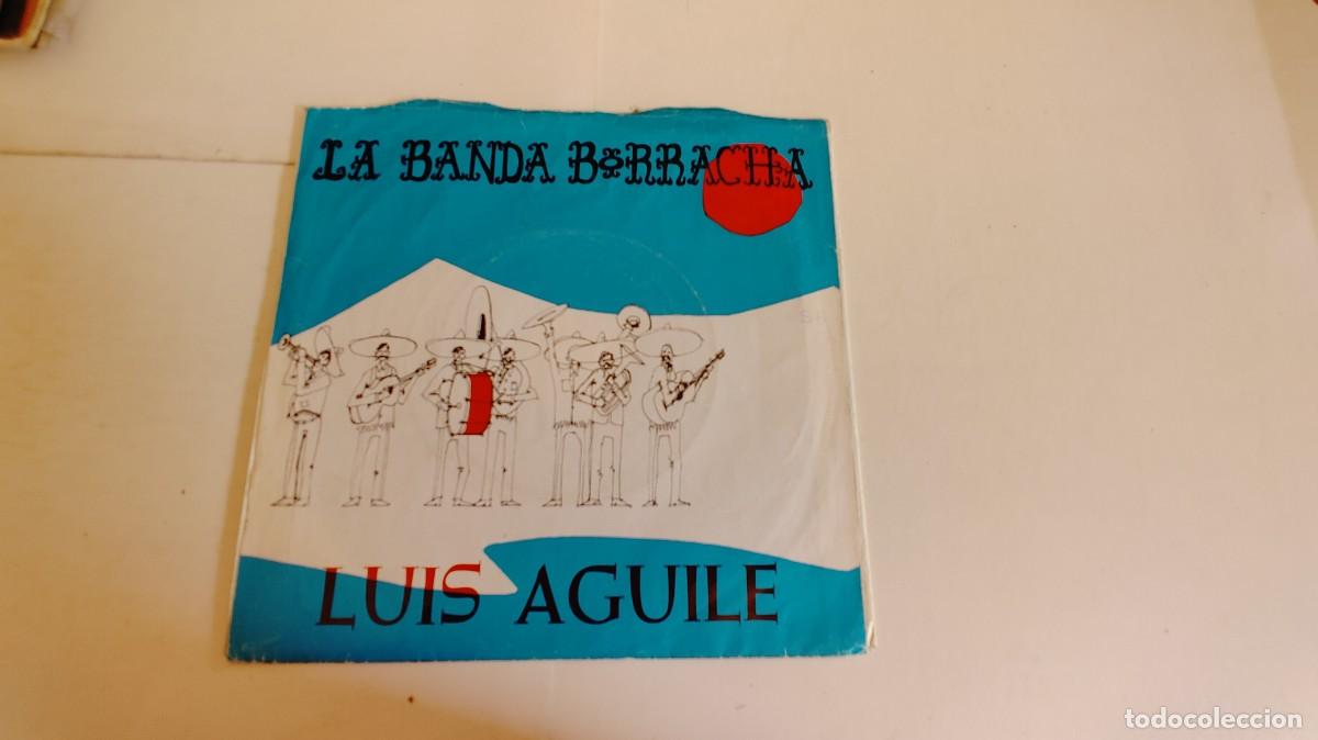 Discos de vinilo: LUIS AGUILE-SINGLE EXTRA&Ntilde;OS EN LA NOCHE - Foto 2