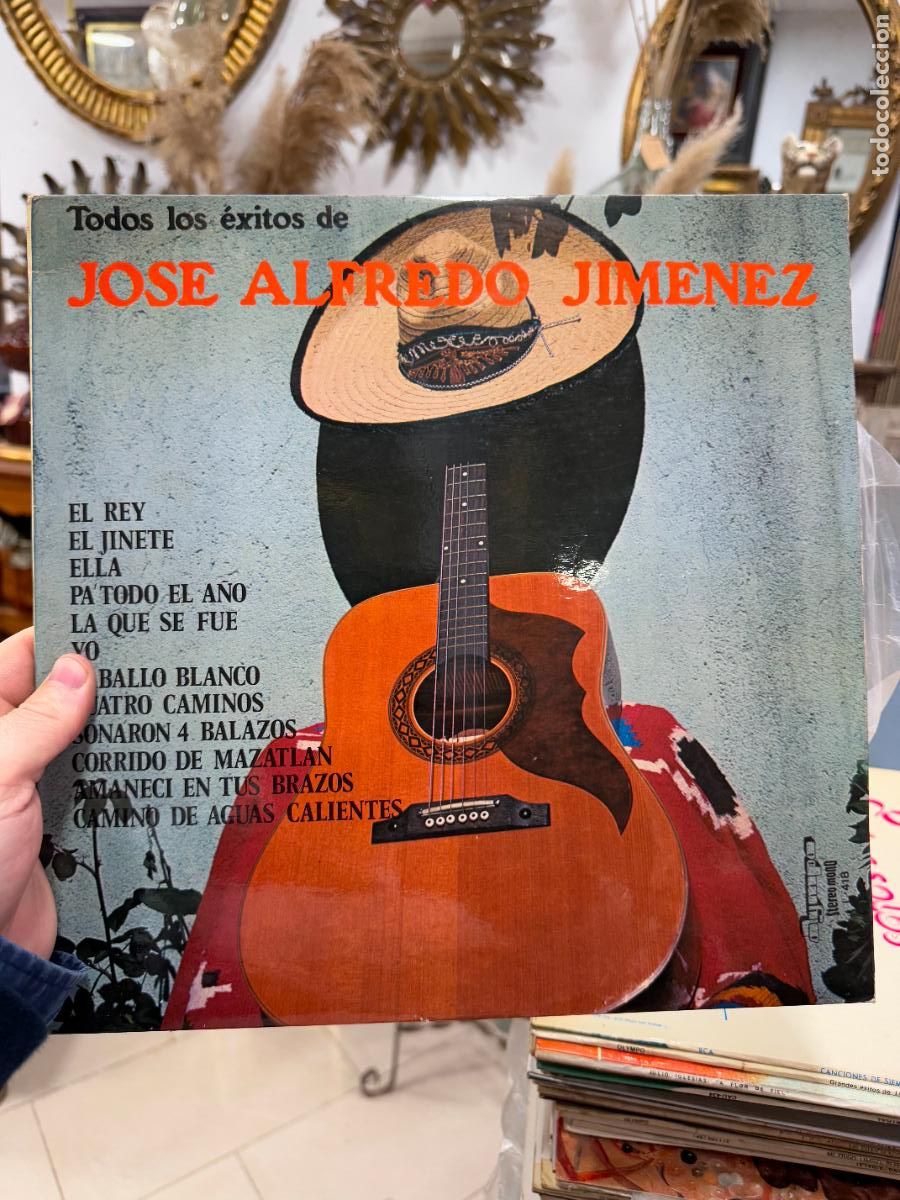 Discos de vinilo: LP TODOS LOS EXITOS DE JOSE ALFREDO JIMENEZ - Foto 1