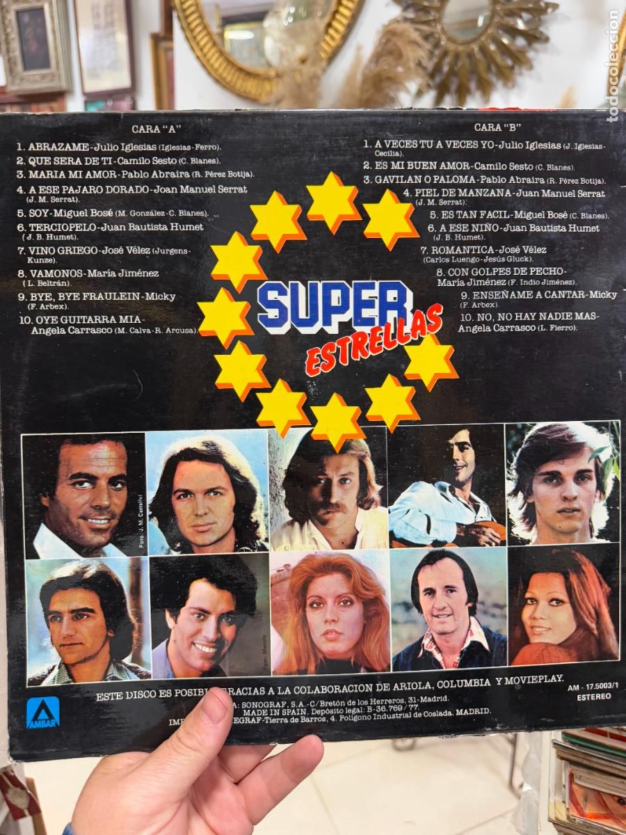 Discos de vinilo: LP SUPER ESTRELLAS -- - Foto 2