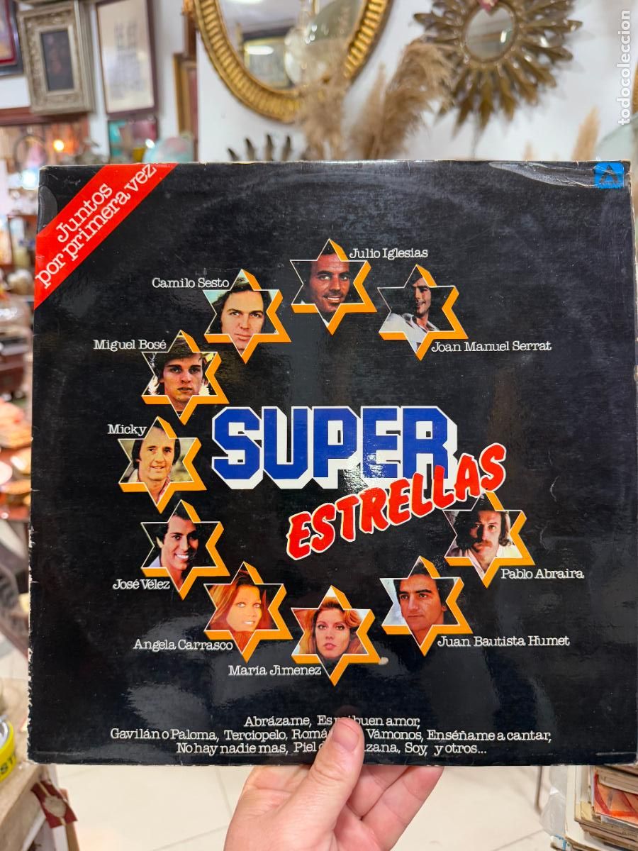 Discos de vinilo: LP SUPER ESTRELLAS -- - Foto 1