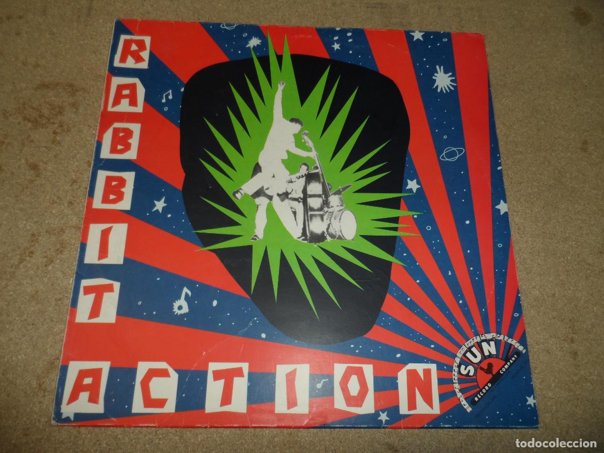 Discos de vinilo: Carl Perkins & Junior Thompson &lrm;&ndash; Rabbit Action (SPAIN 1990) - Foto 1