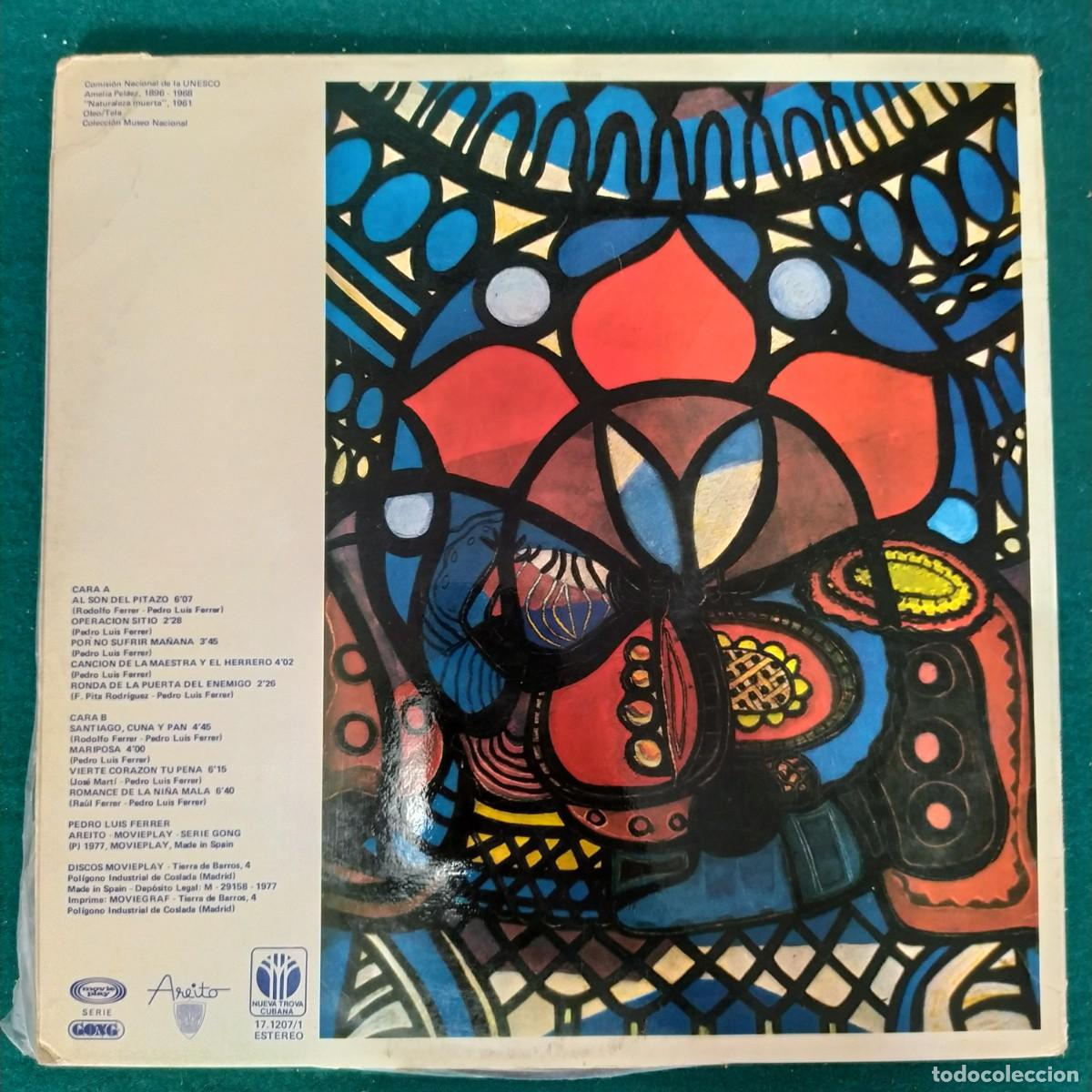 Discos de vinilo: Pedro Luis Ferrer &ndash; Mariposa - Foto 2
