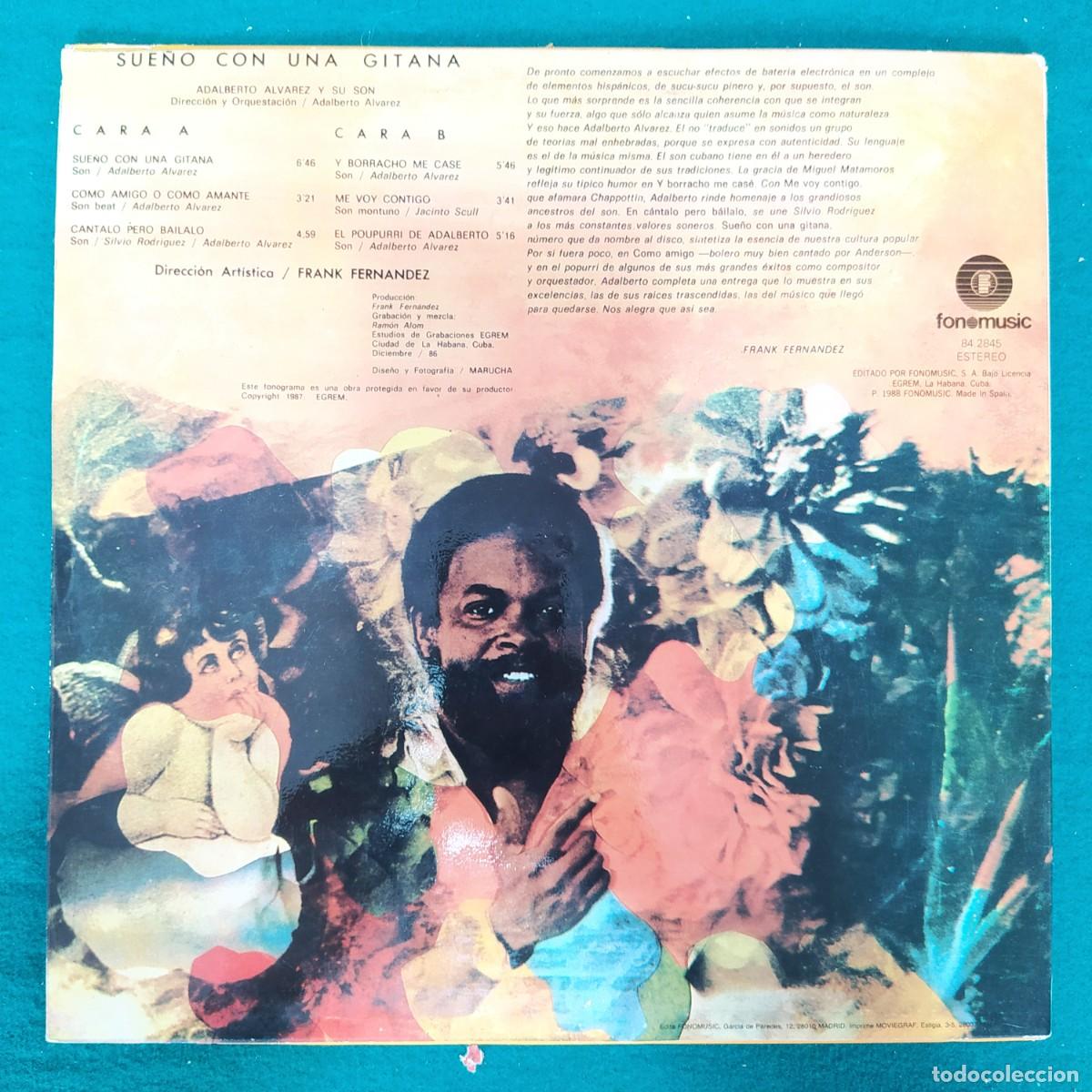 Discos de vinilo: Adalberto Alvarez Y Su Son &ndash; Sue&ntilde;o Con Una Gitana - Foto 2