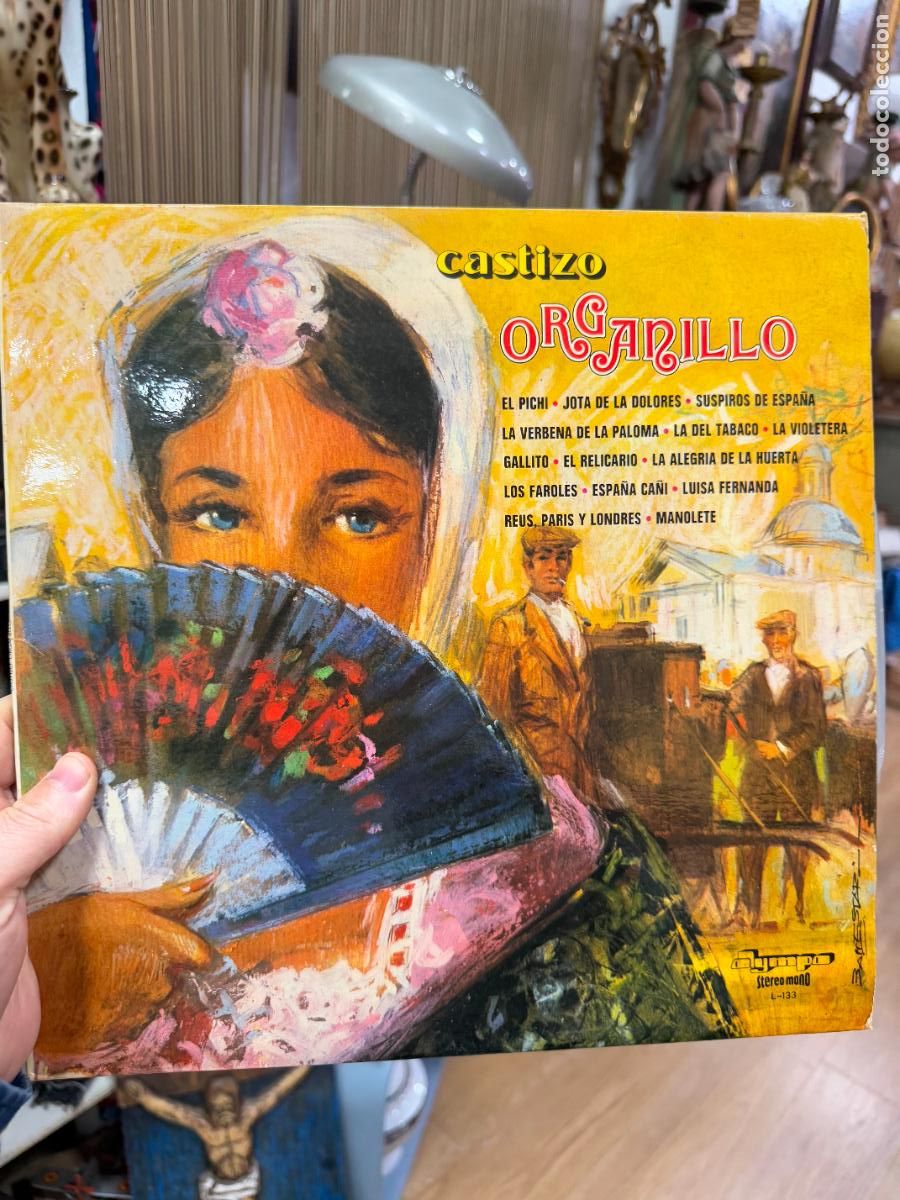 Vinyl records: LP CASTIZO ORGANILLO