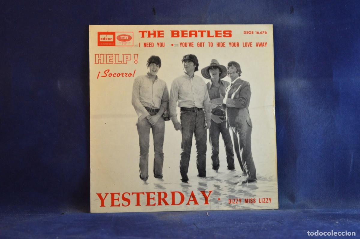 Discos de vinilo: THE BEATLES &ndash; YESTERDAY - EP - Foto 1