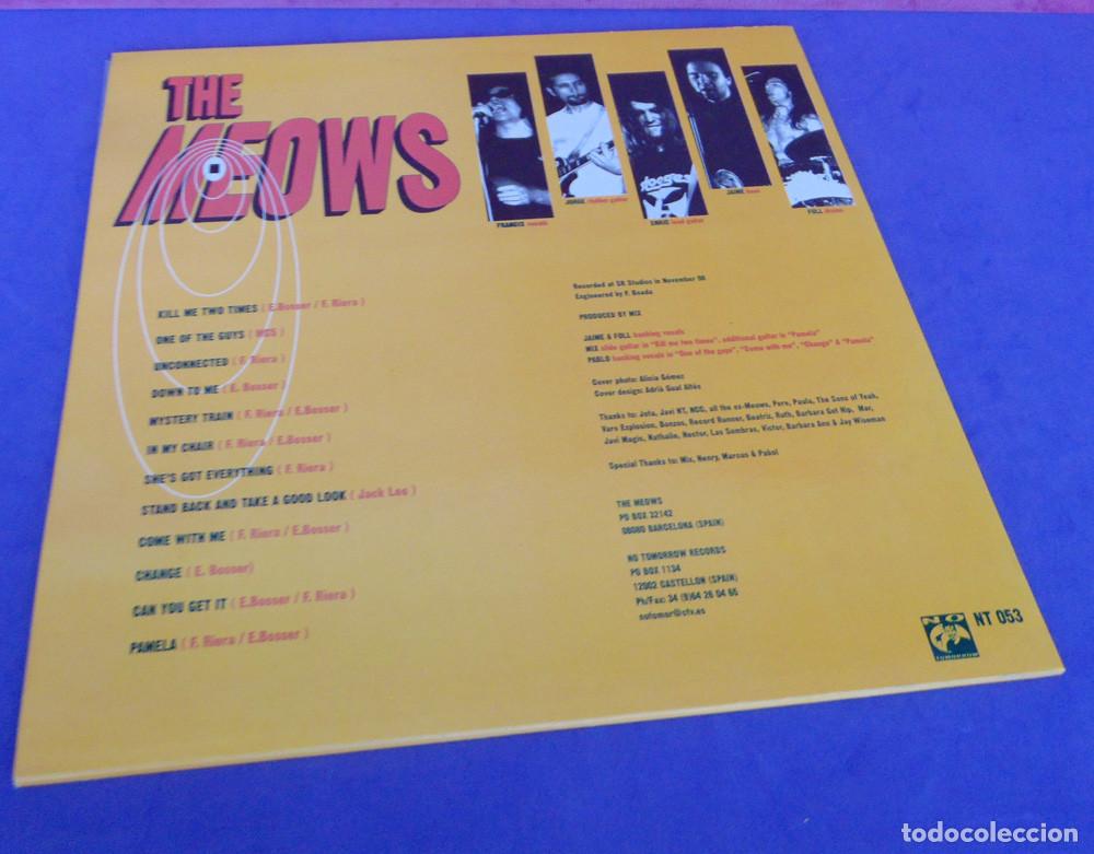 Discos de vinilo: THE MEOWS &ndash; LP NO TOMORROW 1999 - Foto 3