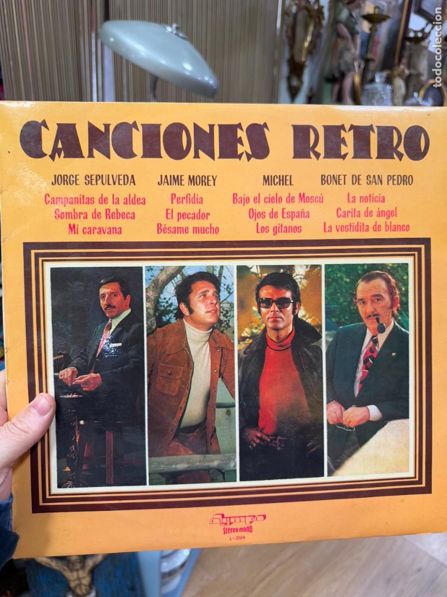 Discos de vinilo: LP CANCIONES RETRO -