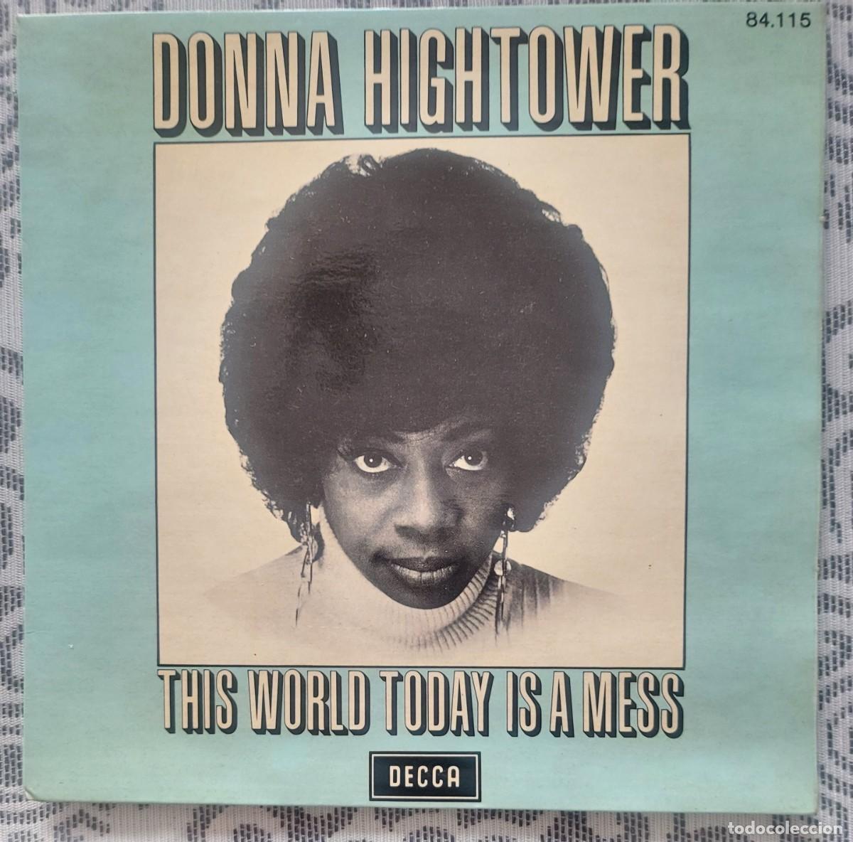 Discos de vinilo: Donna Hightower single sello Decca editado en Francia... - Foto 1