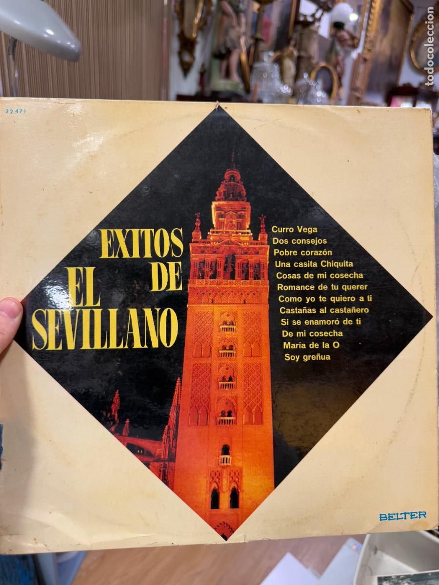 Discos de vinilo: LP EXITOS DE EL SEVILLANO
