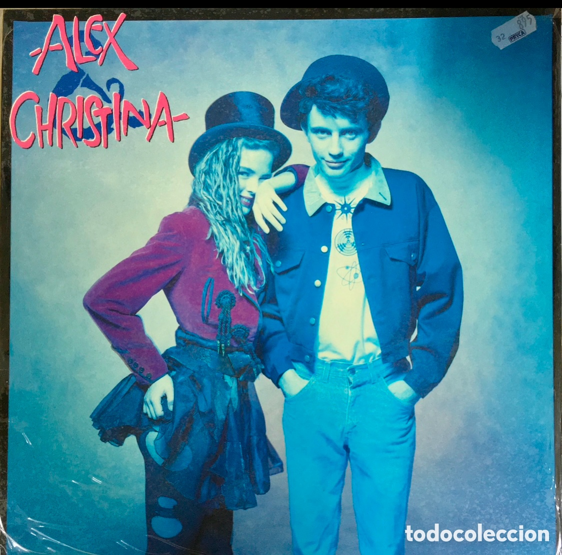 Discos de vinilo: Disco Vinilo LP. Alex y Cristina. 1988. - Foto 1